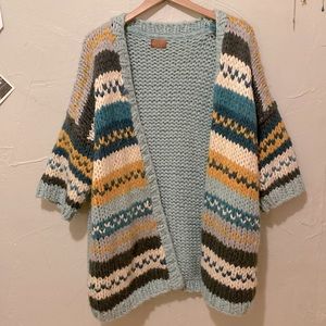 Small Acrylic Knitted Cardigann